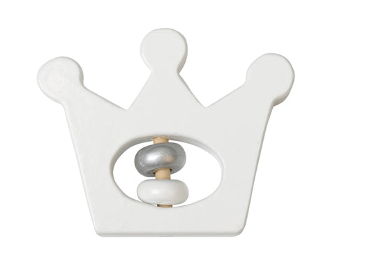 Bambam - Wooden Crown Rattle