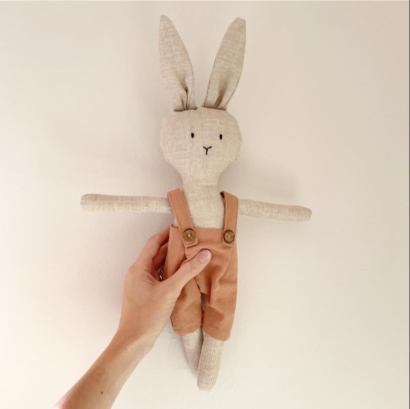 Frankie & Friends - Olli Bun Fabric Doll – Babaganush Baby